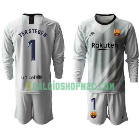 Barcellona Portiere TER STEGEN 1 Bambino I 2019/2020 Manica Lunga